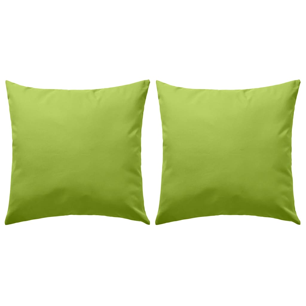 Vrtni jastuci 2 kom 45 x 45 cm zeleni Dekorativni jastuci Naručite namještaj na deko.hr