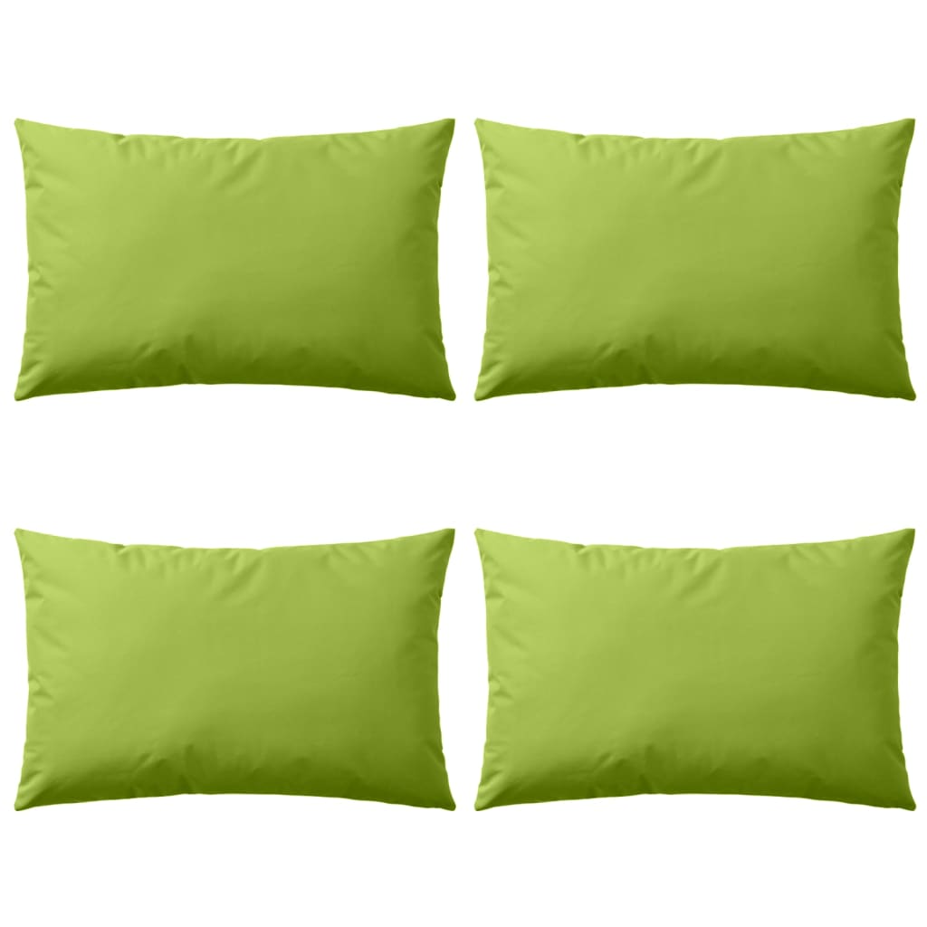 Vrtni jastuci 4 kom 60 x 40 cm zeleni Dekorativni jastuci Naručite namještaj na deko.hr
