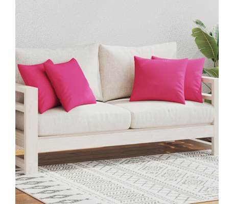 vidaXL 4 db r&oacute;zsasz&iacute;n k&uuml;lt&eacute;ri p&aacute;rna 45 x 45 cm