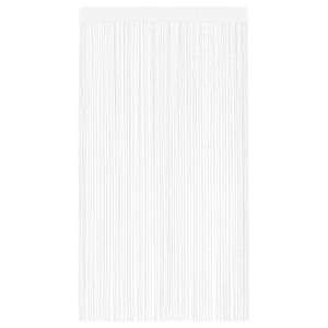 Provázkové záclony, 2 ks, 100x250 cm, bílá - obrázek 4