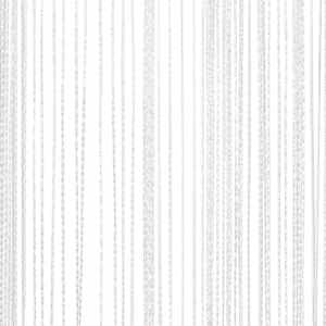 Provázkové záclony, 2 ks, 100x250 cm, bílá - obrázek 8