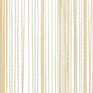 Provázkové záclony 2 ks 140 x 250 cm krémové - obrázek 8