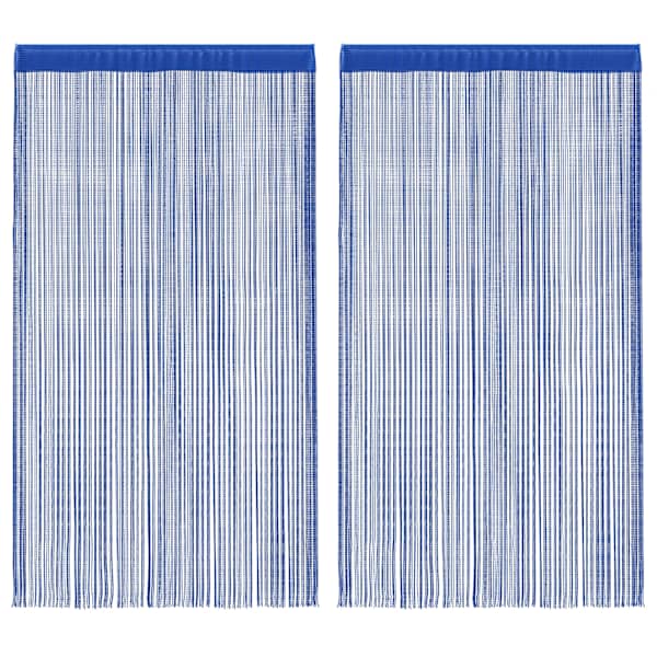 vidaXL n&ouml;&ouml;rkardinad 2 tk, 100 x 250 cm, sinine