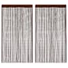 vidaXL n&ouml;&ouml;rkardinad 2 tk, 100 x 250 cm, pruun