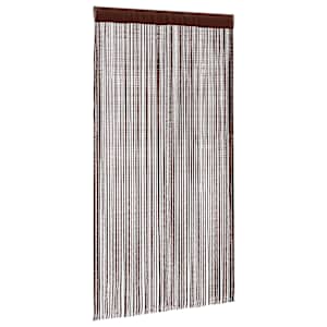 Provázkové záclony, 2 ks, 100x250 cm, hnědá - obrázek 3