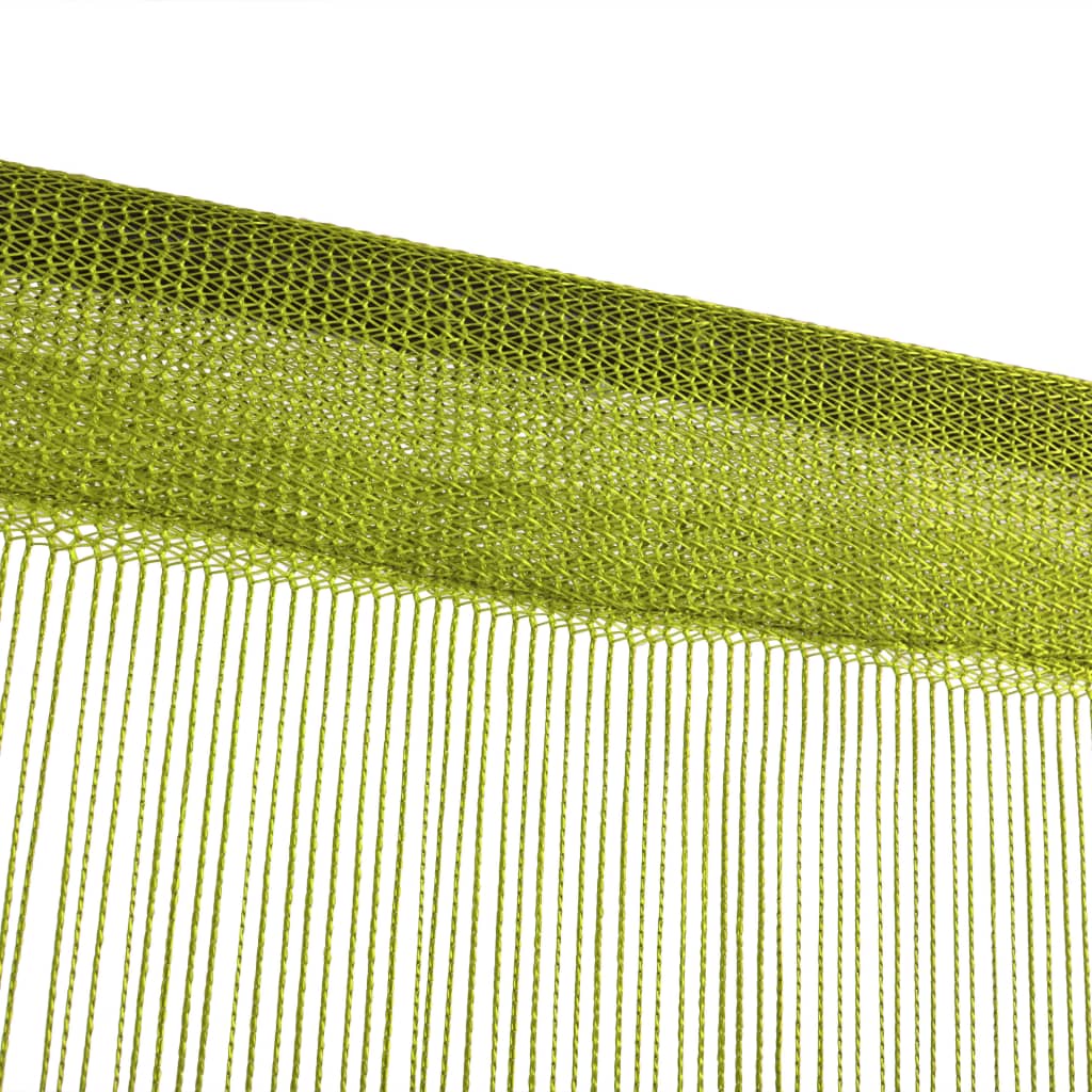 Zasłony sznurkowe, 2 sztuki, 140 x 250 cm, zielone