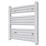 vidaXL Bathroom Towel Radiator Curved 300 W 600x764 mm