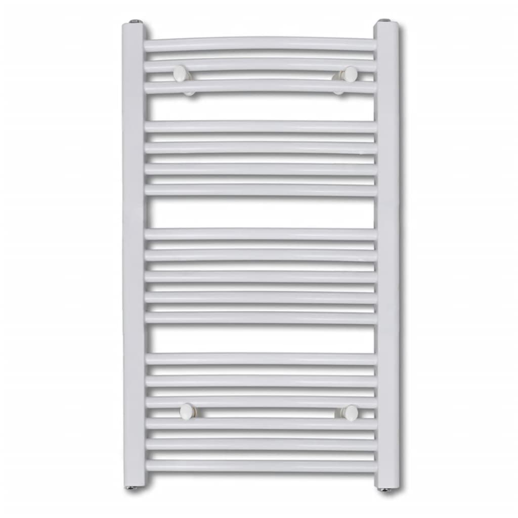 

vidaXL Badkamer radiator/handdoekenrek gebogen 600x1160 mm 600 W