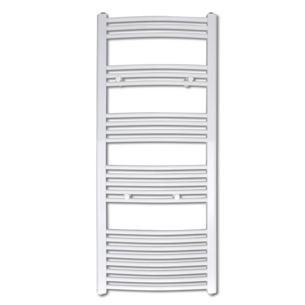 

vidaXL Badkamer radiator/handdoekenrek gebogen 600x1424 mm 1000 W