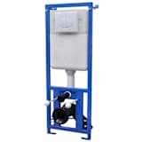 VidaXL Piilotettu Korkea Vesisäiliö 11 L 41x14x(110-125) cm