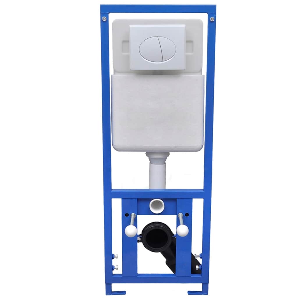 vidaXL WC podomietková nádržka, 11 l, 41x14x(110-125) cm