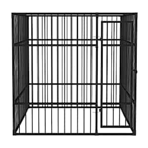 vidaXL Heavy-Duty Outdoor Dog Kennel 6'x6'x6'
