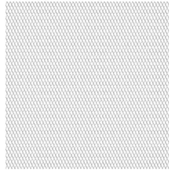 vidaXL v&otilde;rkaed, roostevaba teras 50 x 50 cm, 45 x 20 x 4 mm