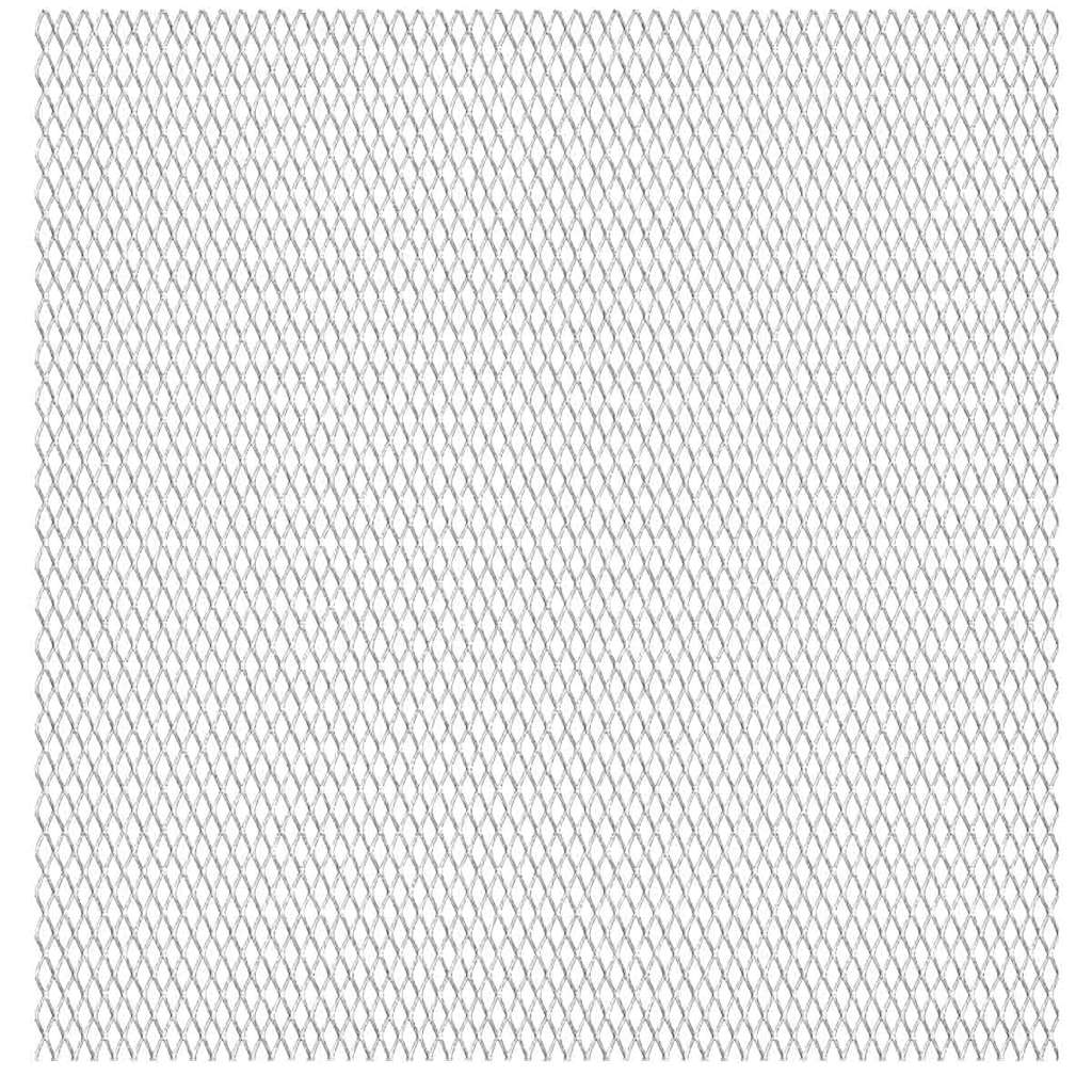 vidaXL Zahradní drátěný plot nerezová ocel 50 x 50 cm 45 x 20 x 4 mm