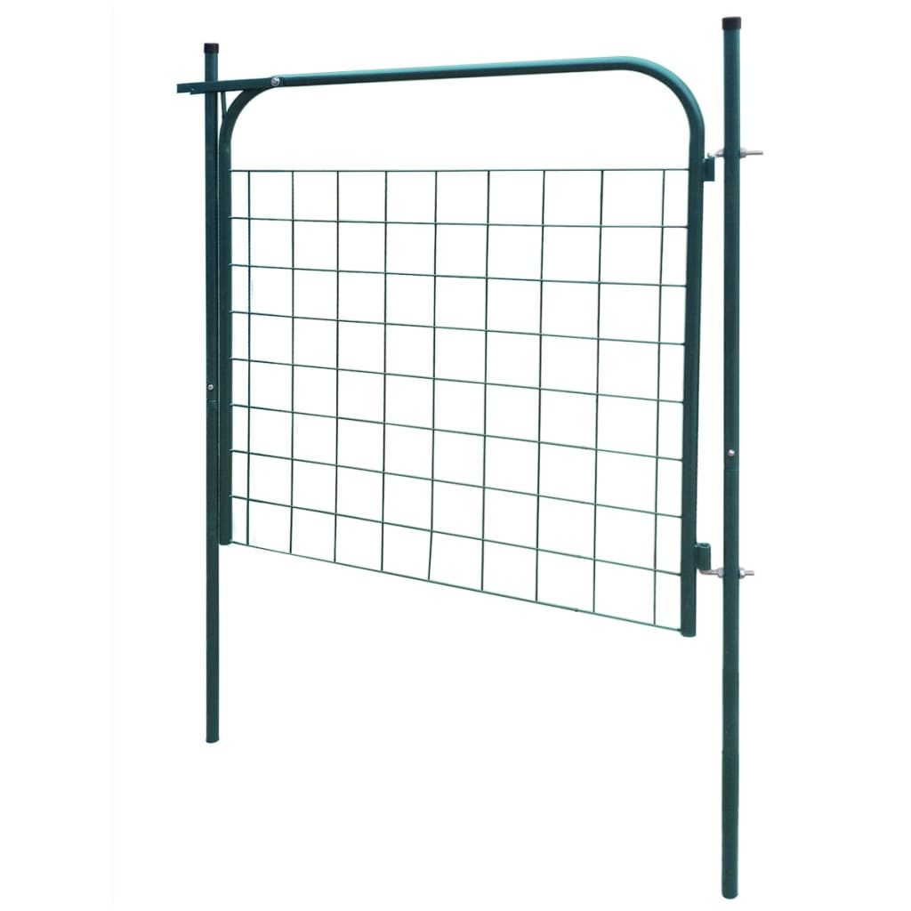 

vidaXL Tuinpoort 100x100 cm groen