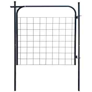 Vrtna ograja 100x100 cm antracitna