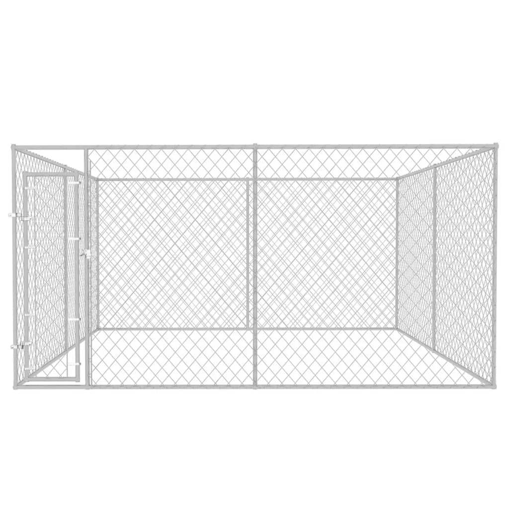 

vidaXL Hondenkennel voor buiten 4x4x2 m