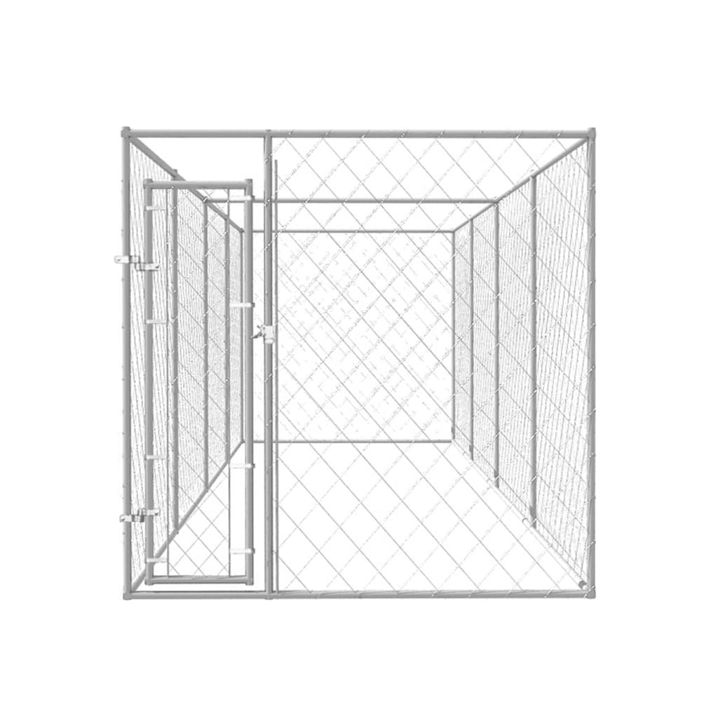 

vidaXL Hondenkennel voor buiten 8x2x2 m