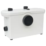 vidaXL Macerator Črpalka Bele Barve 600 W