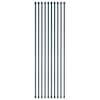 vidaXL aiappostid 10 tk, 1,5 m, metallist, roheline