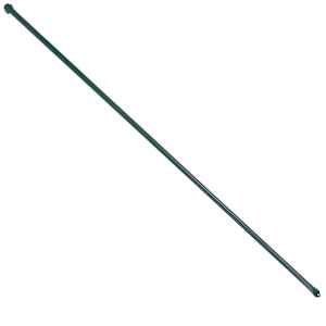 Plotové sloupky, 10 ks, kov, 1,5 m, zelené - obrázek 2