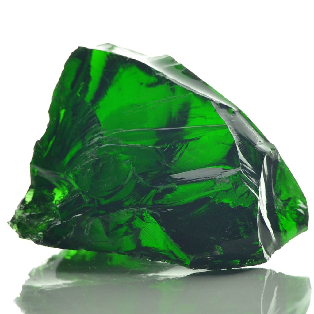  Gabiónové kamene zo skla, zelené, 60-120 mm, 25 kg