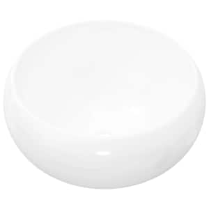 vidaXL &uuml;mar keraamiline valamu 40 x 15 cm valge
