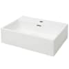vidaXLi keraamiline valamu kraaniavaga 51,5 x 38,5 x 15 cm valge
