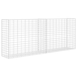 vidaXL gabioonkorv, tsingitud teras 85 x 30 x 200 cm