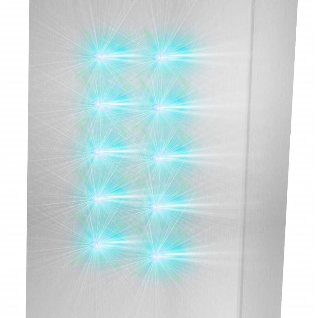 Shower Panel System Stainless Steel Curved VidaXL 19 width=274