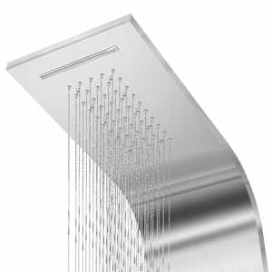 Sprchový panel set nerezová ocel zaoblený - obrázek 6