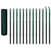vidaXL euroaed, teras, 25 x 1,7 m, roheline