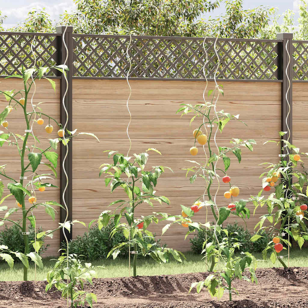 Thumbnail - vidaXL Tomaten-Spiralstäbe 50 Stk. 170 cm Verzinkter Stahl