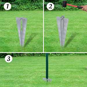 vidaXL Tinklinė tvora su smaigais, žalia, 1,97x15m