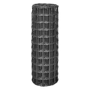 vidaXL Euro tvora, pilka, 25x1,7m, plienas