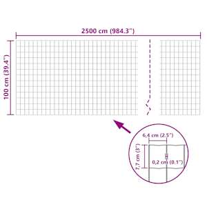 Euro plot ocel 25 x 1 m šedý - obrázek 5