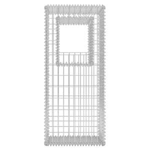 Gabionový sloup / truhlík 2 ks ocelový 50 x 50 x 120 cm - obrázek 5