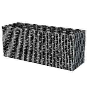 Gabionový vyvýšený záhon ocel 270 x 90 x 100 cm - obrázek 4