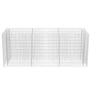 Gabionový vyvýšený záhon ocel 270 x 90 x 100 cm - obrázek 5