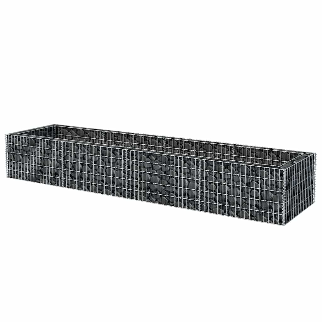 

vidaXL Gabion plantenbak verhoogd 360x90x50 cm staal