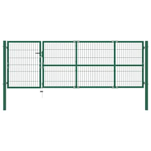 vidaXL aiav&auml;rav postidega, 350 x 100 cm, teras, roheline