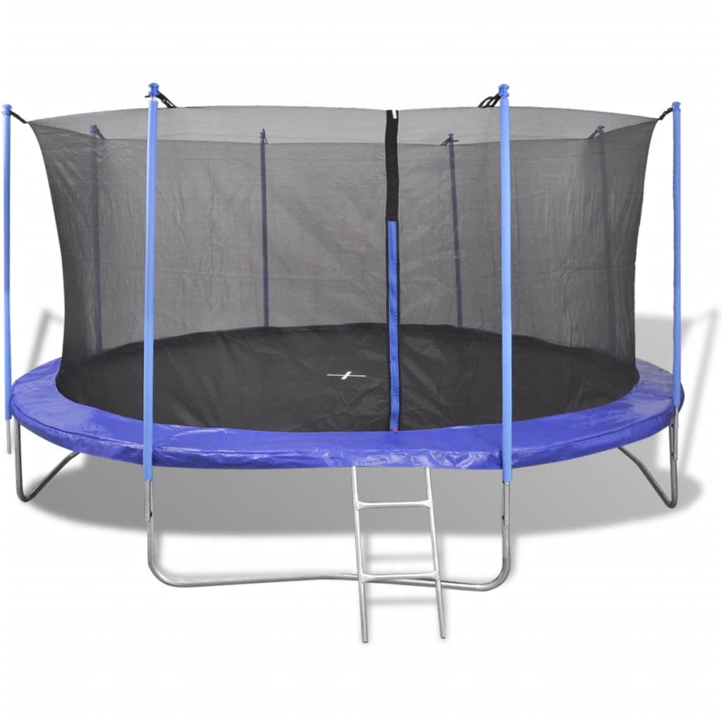 vidaXL 5-tlg. Trampolin Set 4,57 m