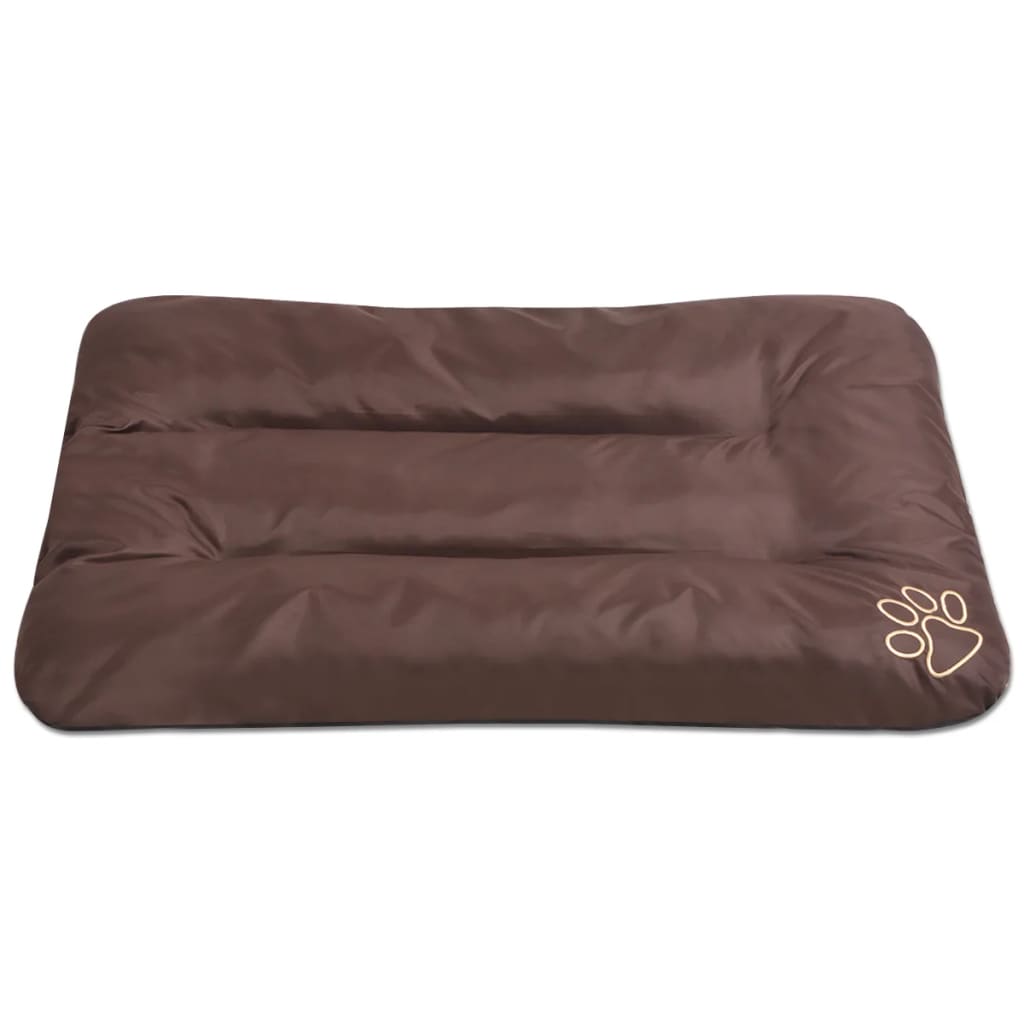 vidaXL Hondenmatras maat XL bruin afbeelding