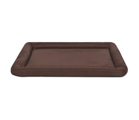 vidaXL Matelas pour chiens Taille S Marron