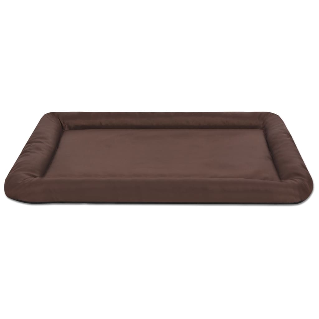 vidaXL Hondenmatras maat XL bruin afbeelding