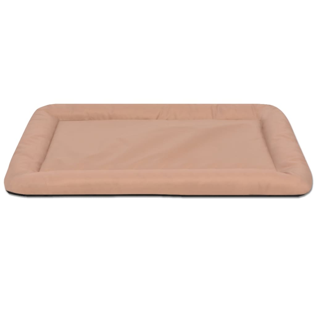 vidaXL Hondenmatras maat L beige afbeelding