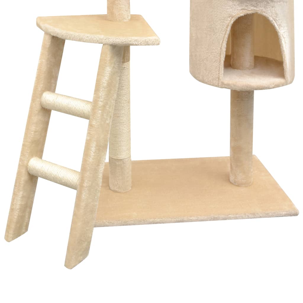 Thumbnail - vidaXL Katzen-Kratzbaum Sisal 150 cm Beige
