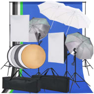 vidaXL Fotostudio verlichtingsset