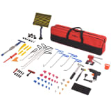 vidaXL Conjunto reparação de mossas s/ repintura 80 pcs aço inoxidável