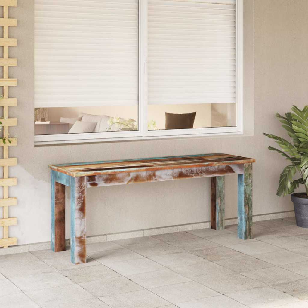 Image of Panca in Legno Massello di Recupero 110x35x45 cm 243454